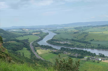 view of scottish countryside